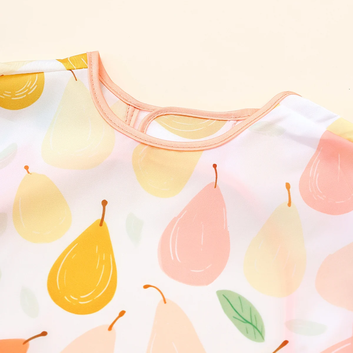 Kangobaby #My Soft Life# New Waterproof Baby Sleeveless Feeding Bib Fashion Full Body Cover thumbnail 3
