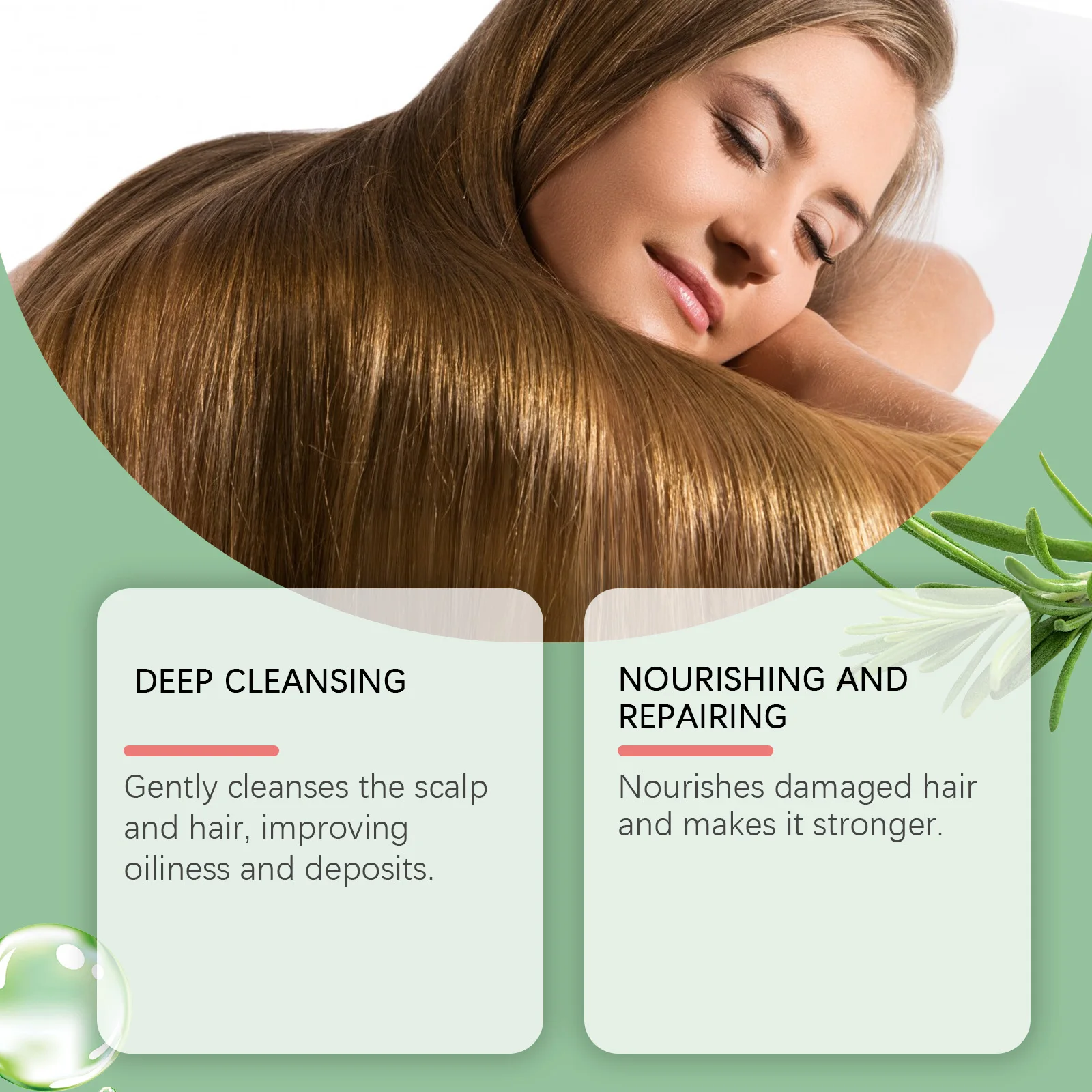 Hair Growth Shampoo With Batana Oil Repair Dry Damaged Hair Roots Strengthen Cleaning Scalp Grease Dirt Dandruff Removal Shampoo thumbnail 4