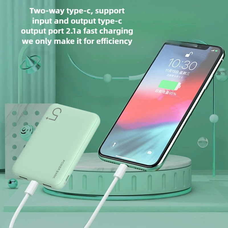 New 30000mAh Small Mini Portable Student Cute Mobile Power Supply for Xiaomi Huawei IPhone14 15 16 Samsung thumbnail 2