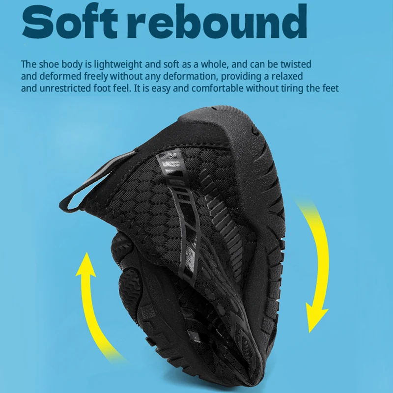 Summer Quick-Drying Beach Water Shoes Unisex Swimming Aqua Slippers Outdoor Activities Surfing on The Sea Five Finger Sandals thumbnail 5