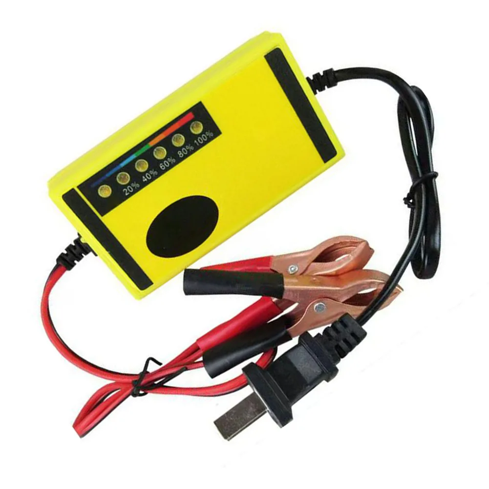 12V 2A Car Battery Charger Fast Charging Wet Dry-Lead Acid Battery LED Display Motorcycle Truck Battery Charger thumbnail 3