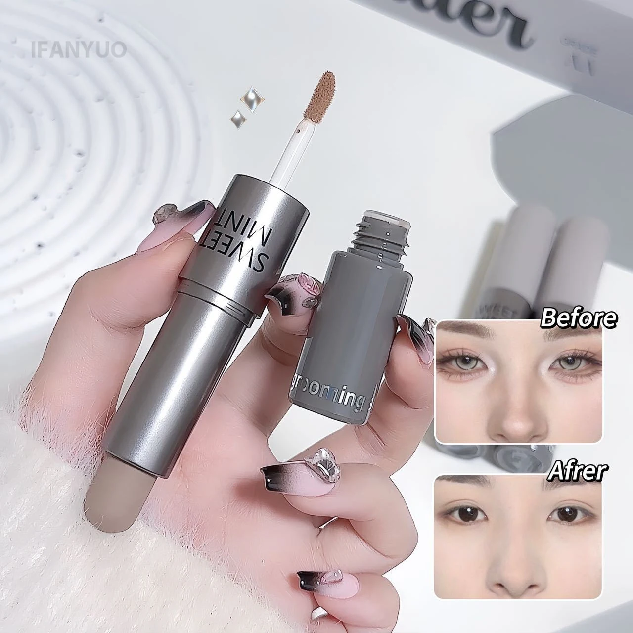 Moisturizing Matte Concealer Contour Stick Smooth Lasting 3D Nose Shadow Waterproof Face Highlight Brighten Contour Makeup thumbnail 4