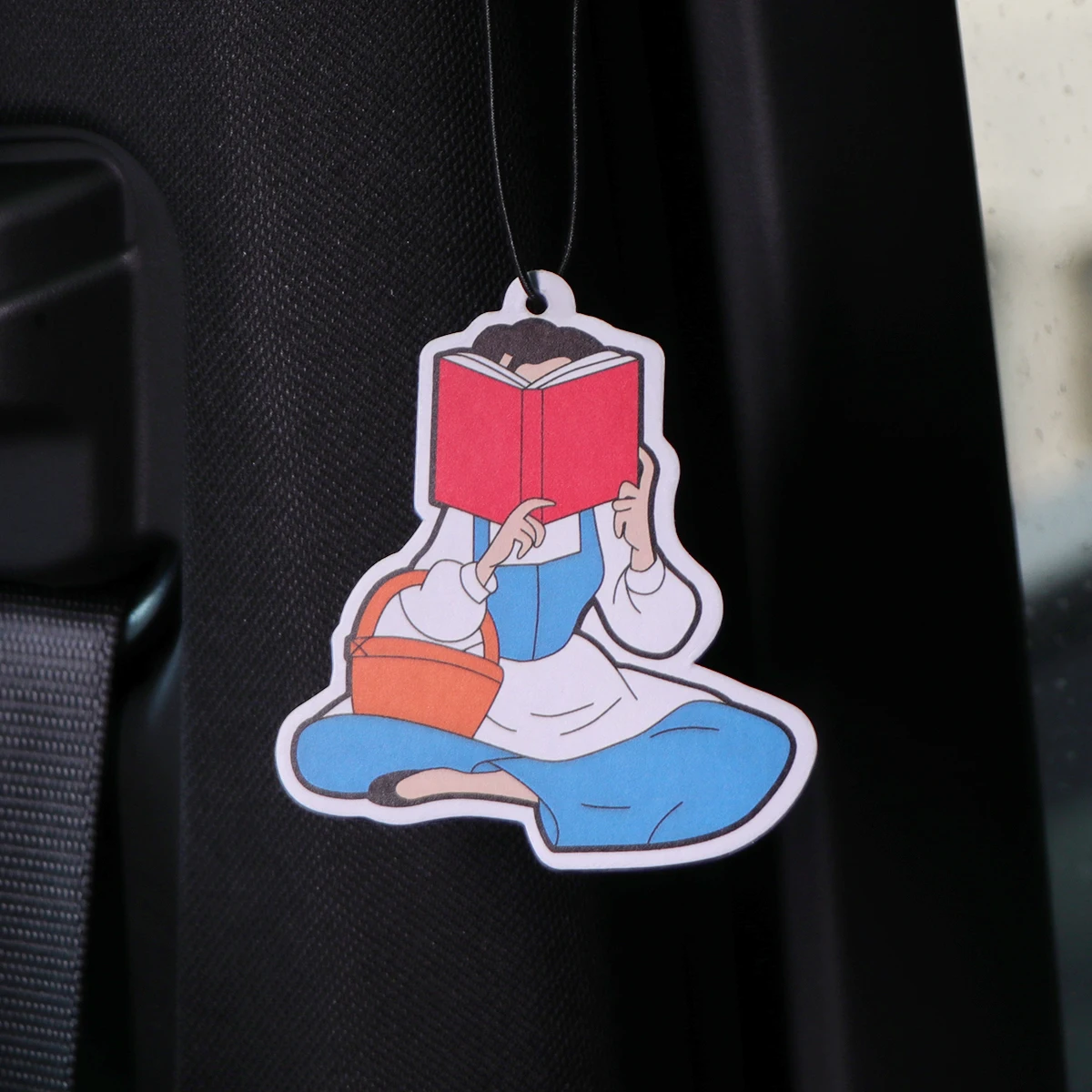 Cartoon Squirrel Fragrant Paper Auto Interiors Animals Car Fragrance Cabinet Bedroom Air Freshener Hangings Solid Perfume Gifts thumbnail 3