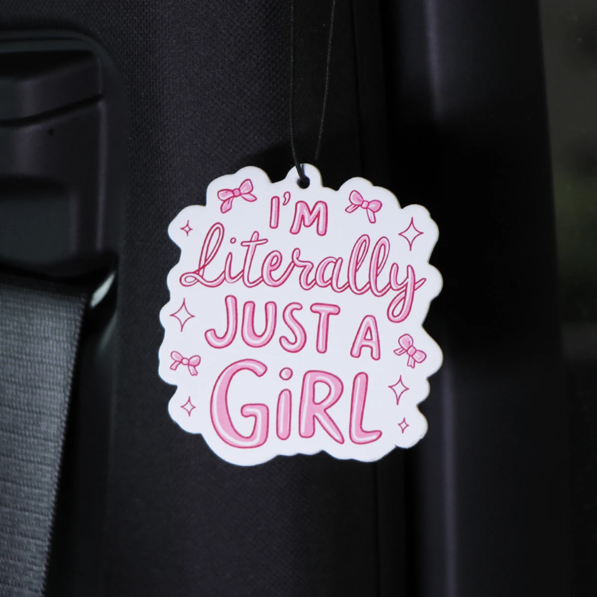 Quote Phrase Word Fragrant Paper Auto Interiors Colorful Car Fragrance Cabinet Bedroom Air Freshener Hangs Solid Perfume Gifts thumbnail 4