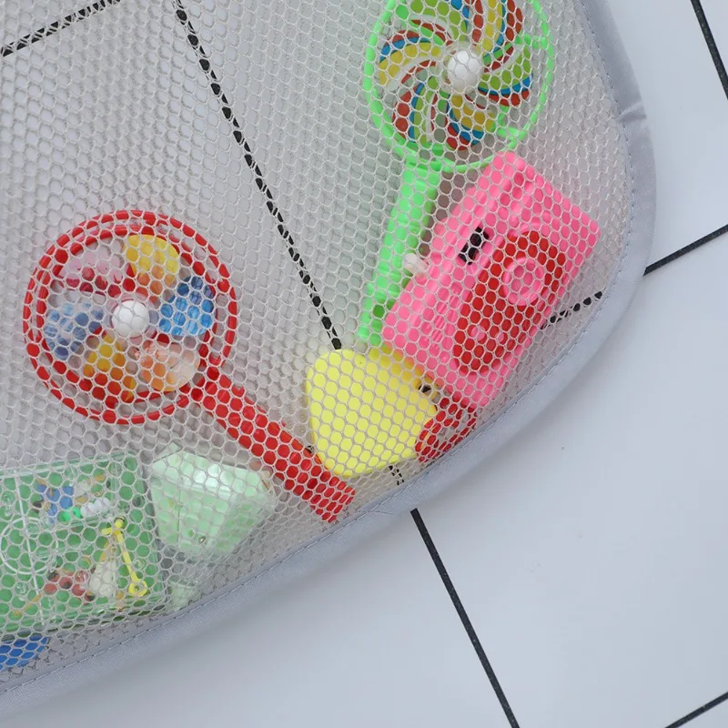 Mesh Baby Bath Toy Storage Bags Sucker Design Baby Bath Organizers for Bathtub Toys Cartoon Animal Cloth Sand Toys Storage Net thumbnail 6
