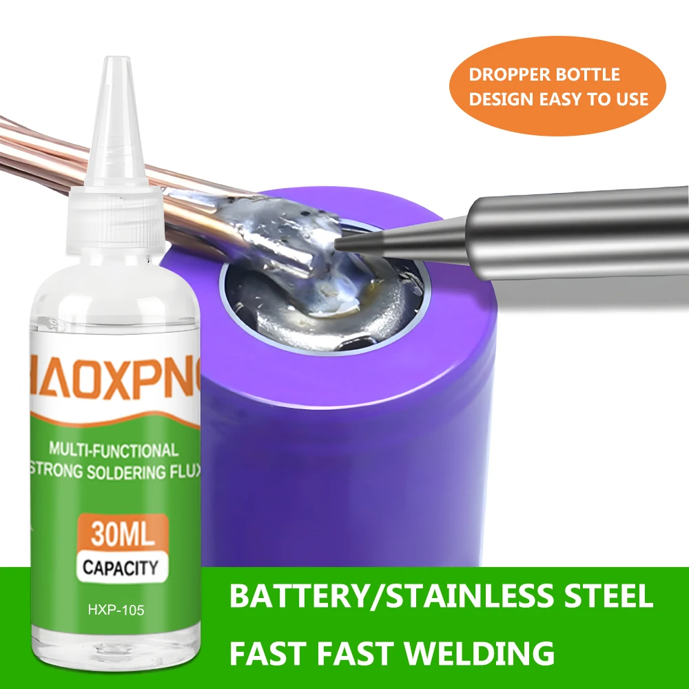 Liquid flux/No cleaning required/Liquid flux for soldering/SMD/BGA/IC/PCB repair thumbnail 2