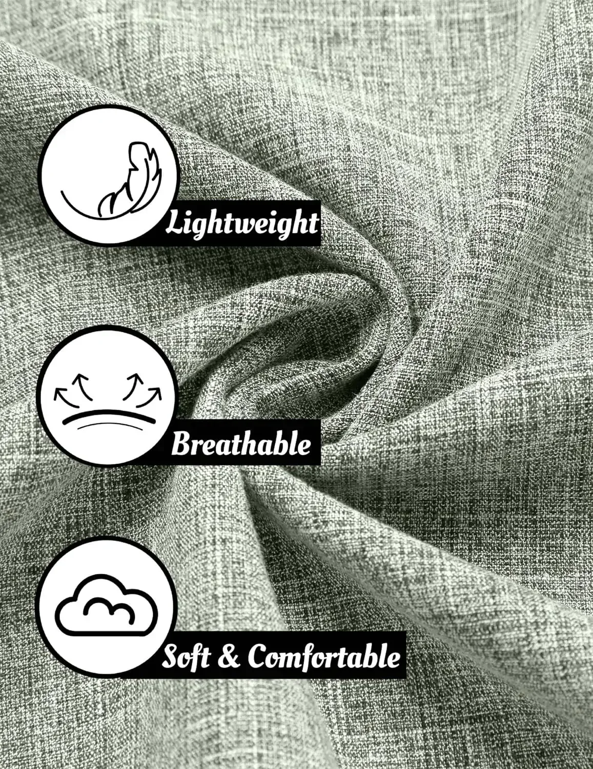 Men's Fashion Casual Solid Color Shirt Pullover Button Linen Cotton Comfortable Daily Top Short Sleeve Shirt Beach Summer Shirt thumbnail 5
