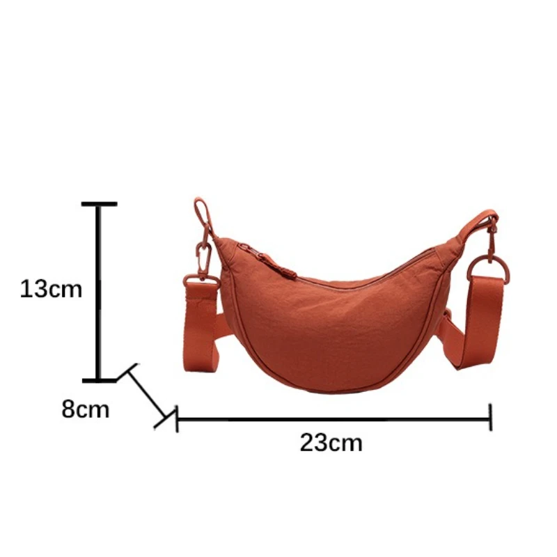 New Mini Women's Nylon Shoulder Bag Casual Sports Female Hobos Crossbody Bags Fashion Female Fanny Pack Purse Handbags thumbnail 6