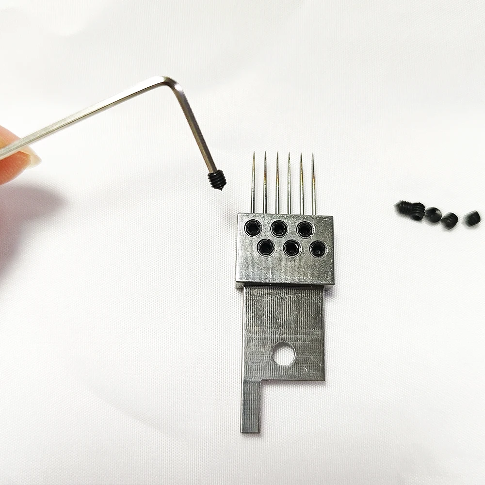 Hair Inject Machine Replace needle For Making Pu Scalp Wig Inject Human Hair Stands for Manufacture Hand Wig Machine needle thumbnail 3