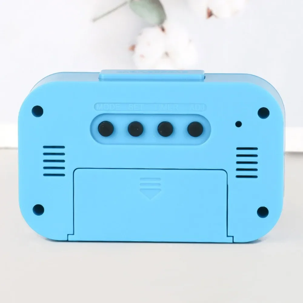 Digital Led Clock Household Bedside Battery Powered Multi-function Alarm Clock Desk Things for the Room Table Clocks Home Decor thumbnail 6