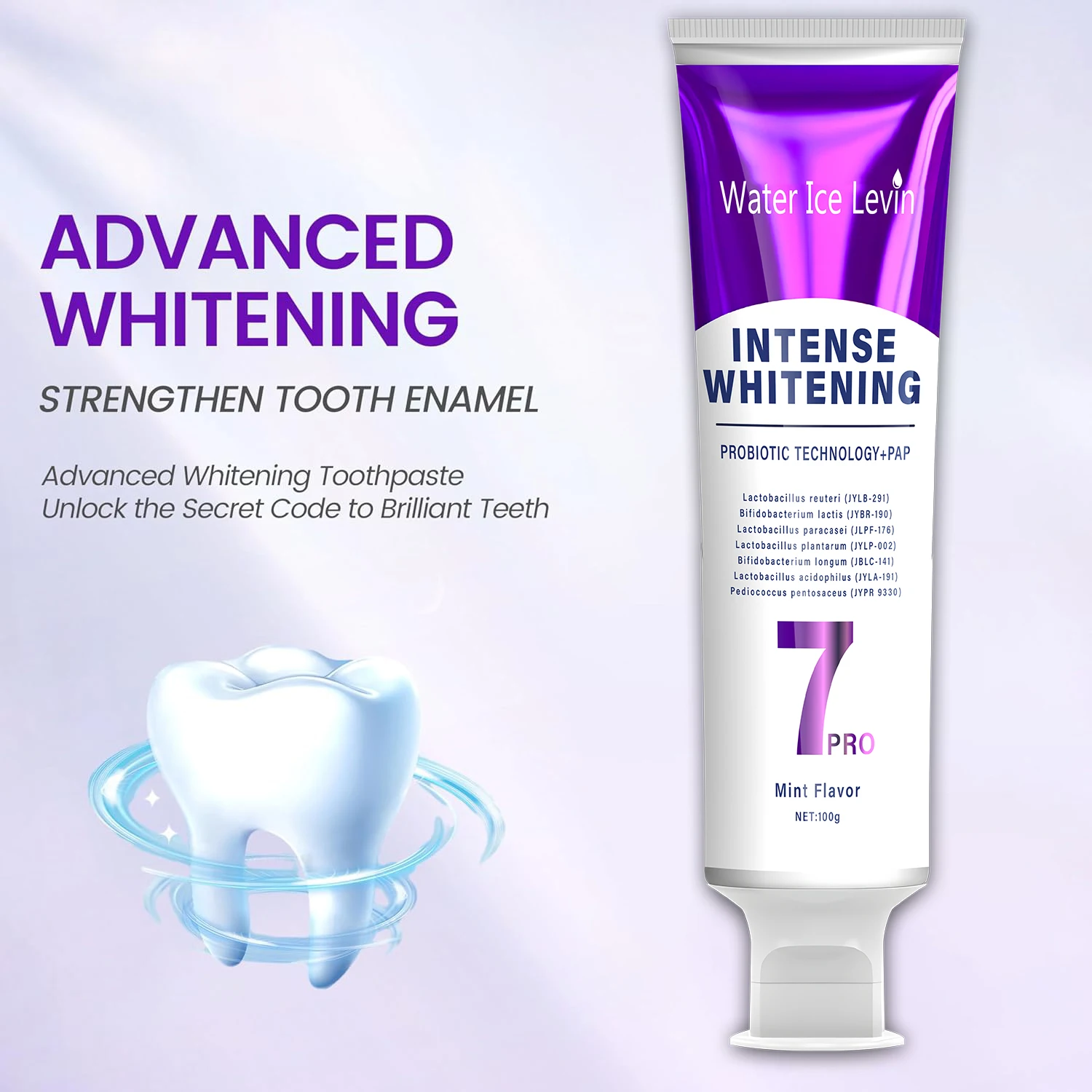 Probiotic Whitening Toothpaste - Helps Maintain Healthy Gums, Keeps Breath Fresh, Oral Care Set - Suitable for the Whole Family