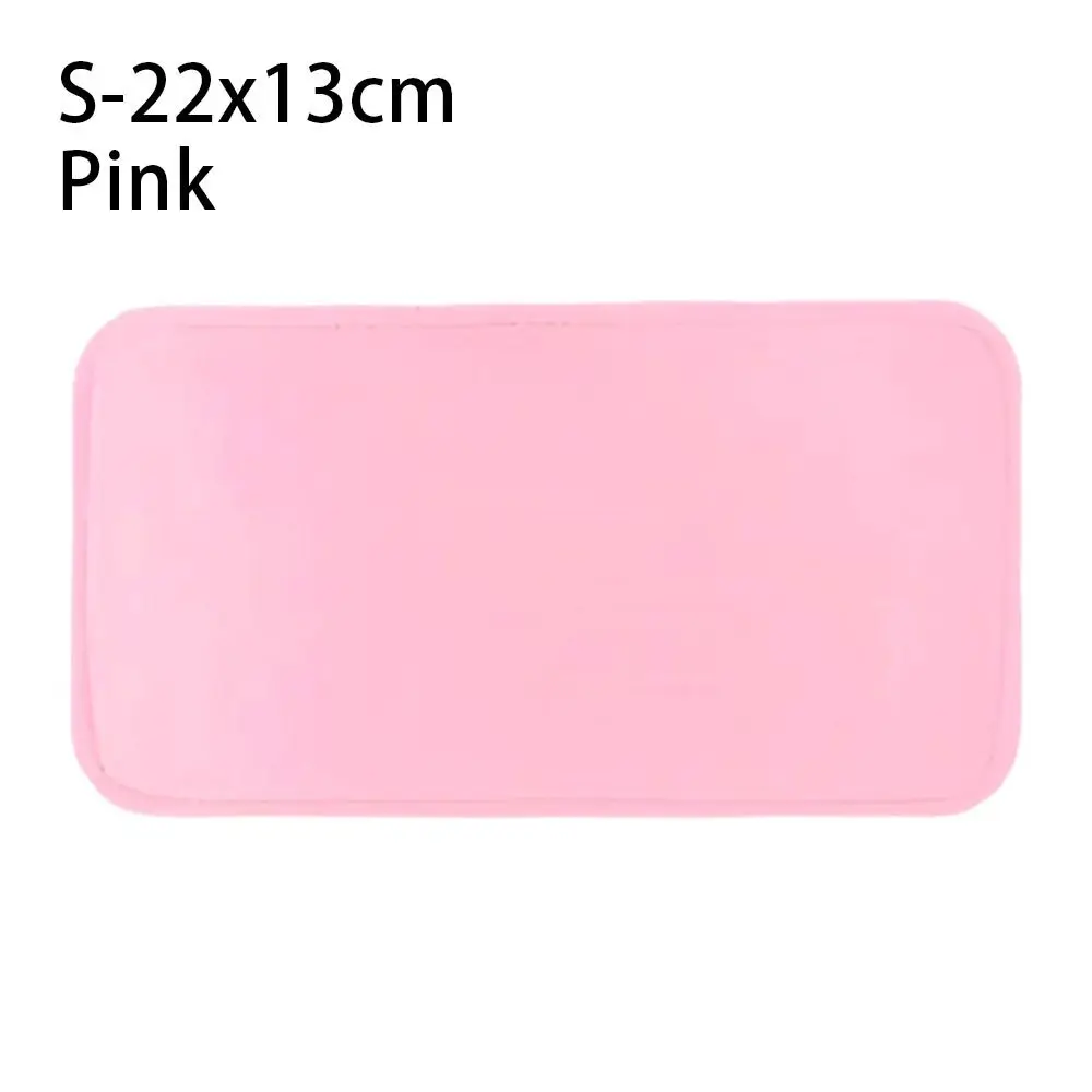 1Pcs Cosmetic Makeup Felt Base Shaper Felt S/M/L Bag Bottom Plate Anti Collapse Blue Black Pink Beige Bag Support Pad thumbnail 3