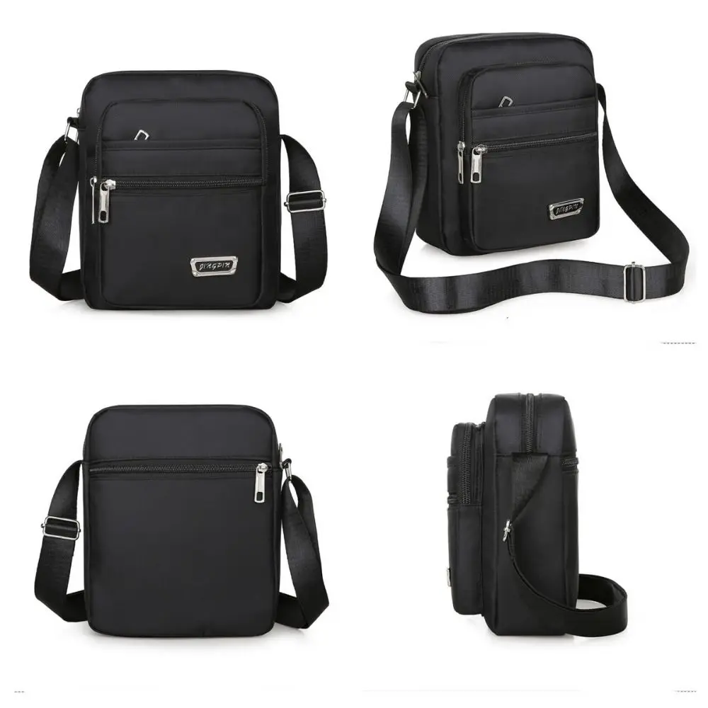 Men Crossbody Bags Male Nylon Shoulder Bags Boy Messenger Bags Man Handbags for Travel Casual Large Satchel Grey thumbnail 4