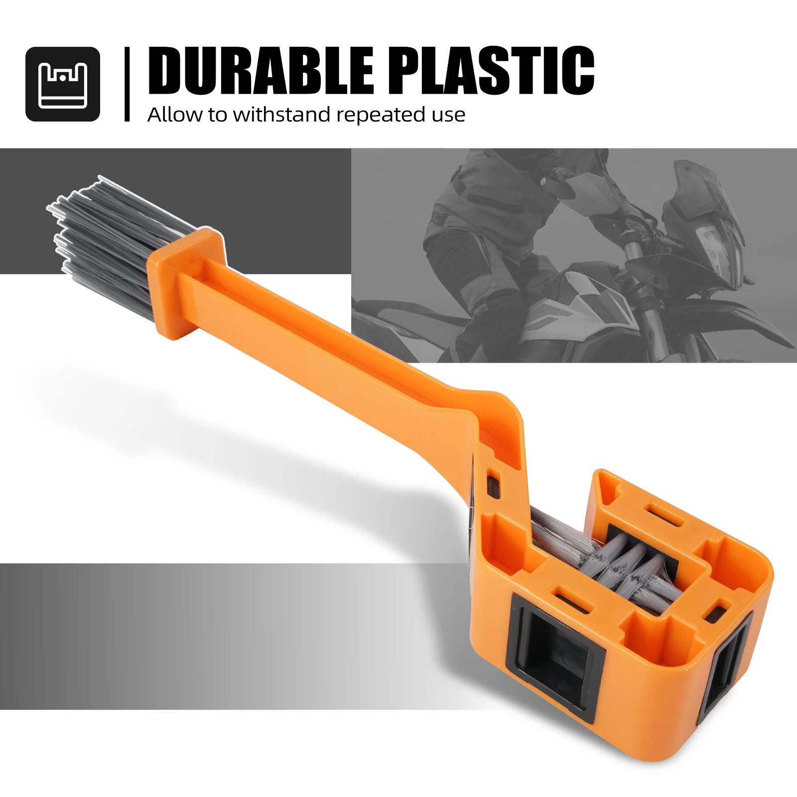 Gear Chain Cleaning Brush Tool For KTM EXC 300 For Husqvarna TE 300 GasGas EC Beta RR 300 Honda Yamaha Suzuki Kawasaki Sherco thumbnail 3