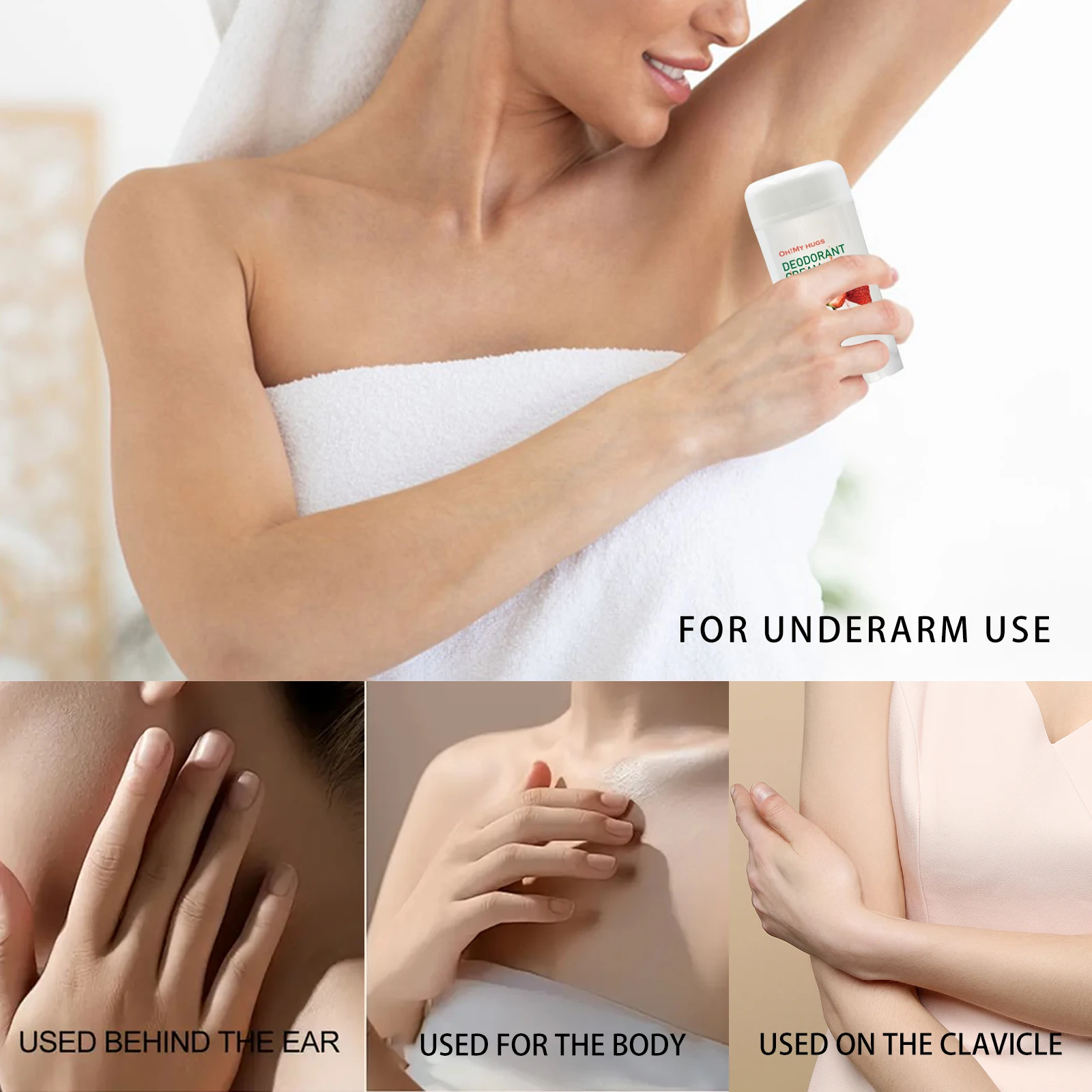 Strawberry Underarm Deodorizing Cream · Say Goodbye to Awkward Odors thumbnail 5