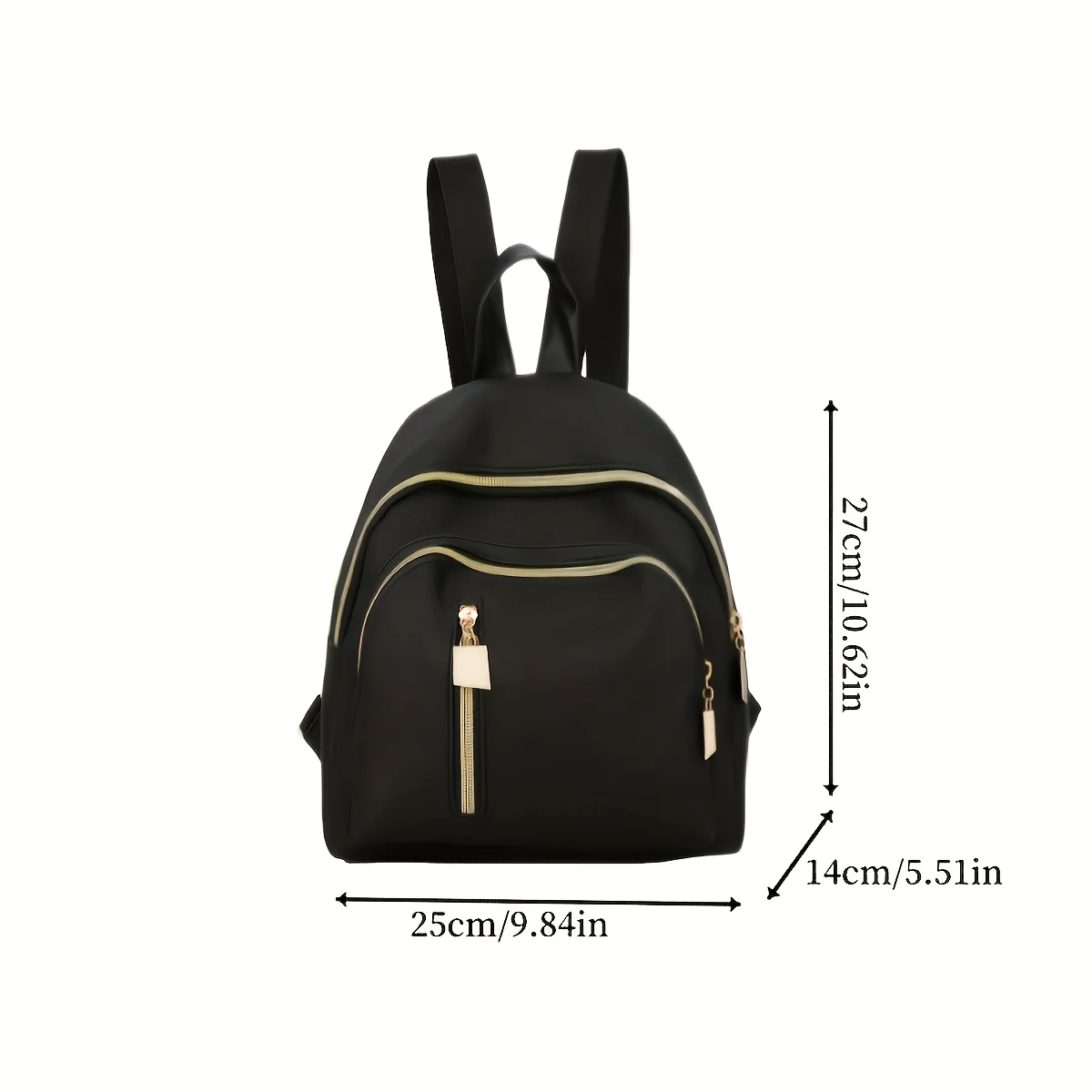 Fashion Women's Backpacks Large Capacity Nylon Bags Multiple Pockets Travel Backpack Daily Commuting thumbnail 4