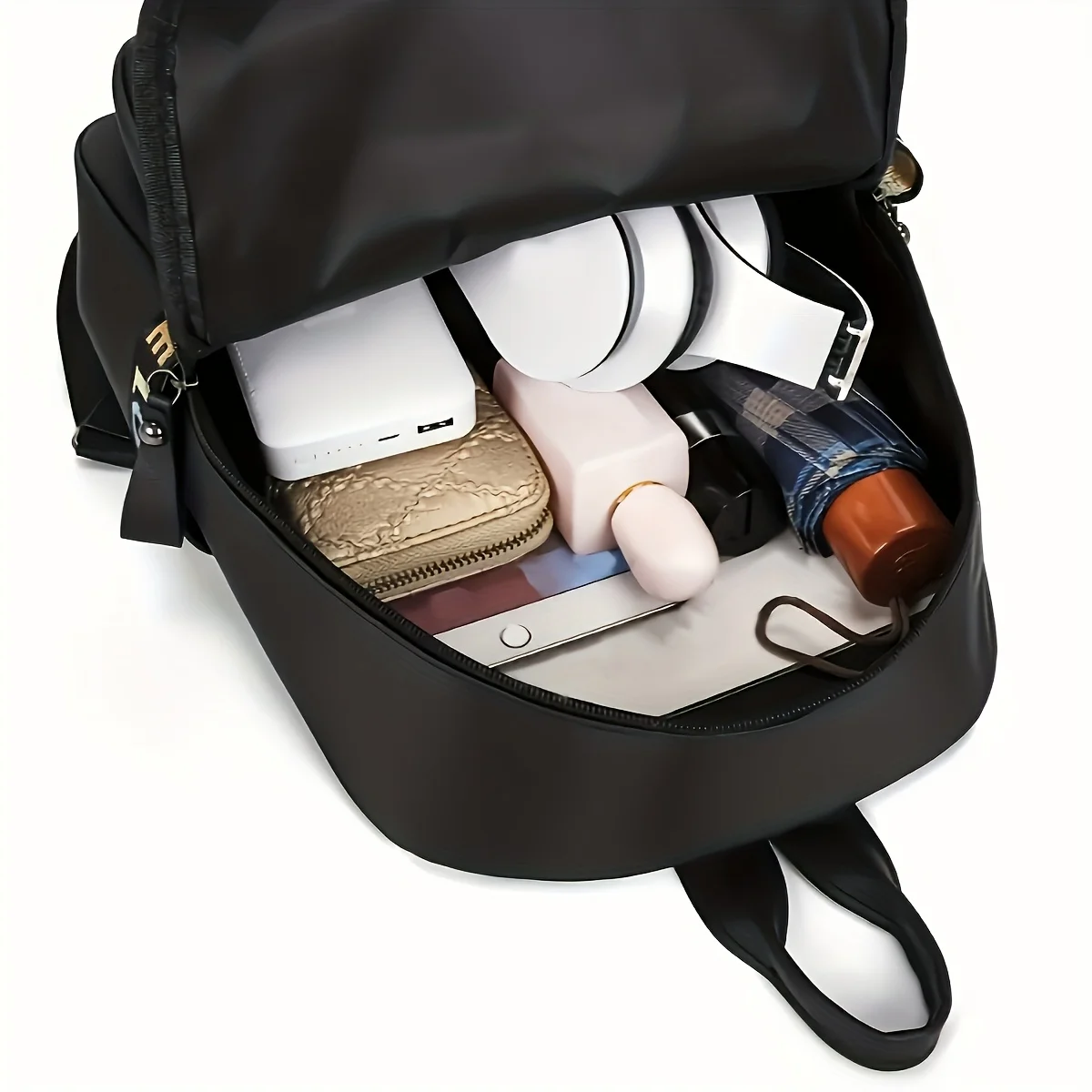 Fashion Women's Backpacks Large Capacity Nylon Bags Multiple Pockets Travel Backpack Daily Commuting thumbnail 3