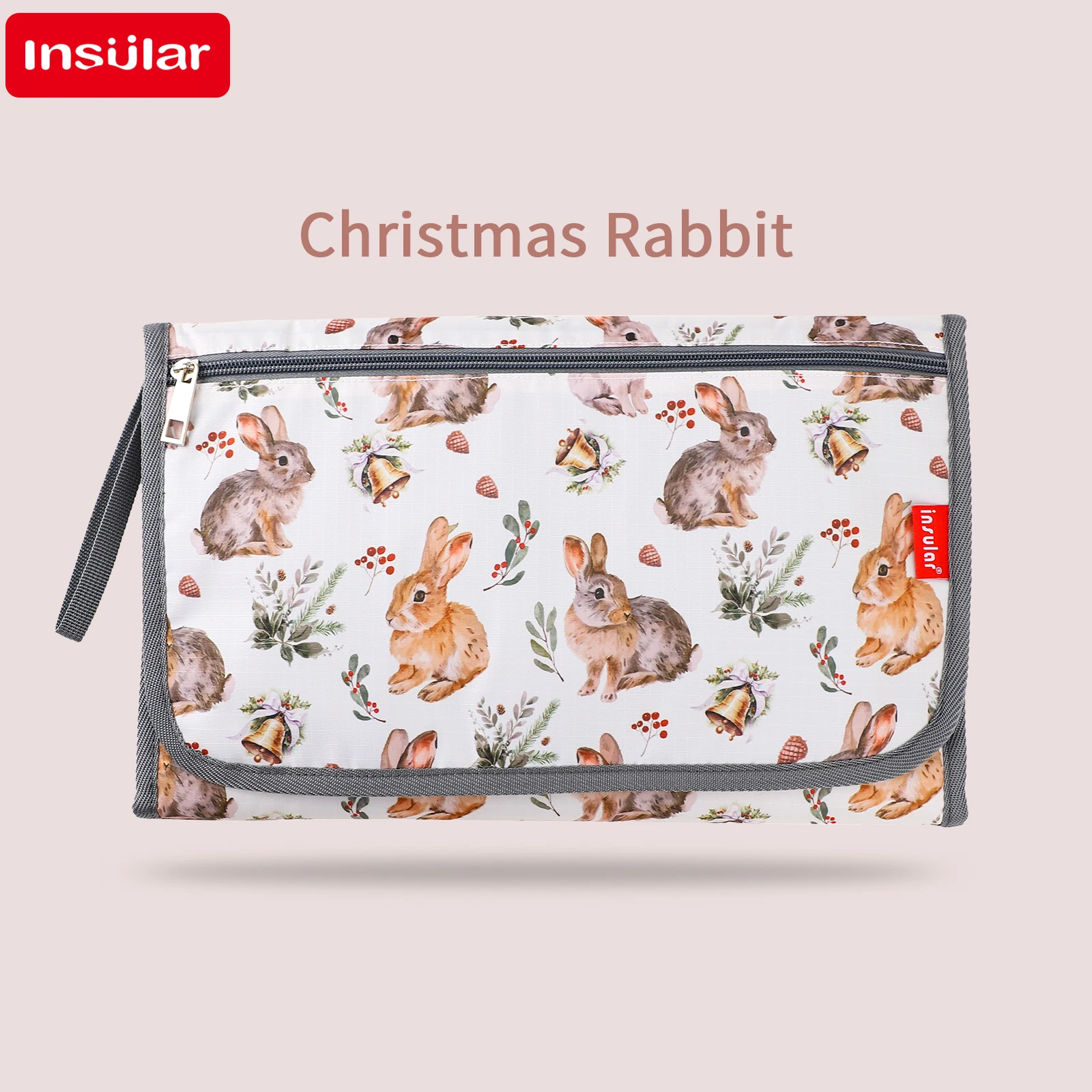 INSULAR Baby Nappy Changing Cushion Fordable Storage Bags Waterproof Kids Washable Mattress Mother-Infant Care Products thumbnail 2