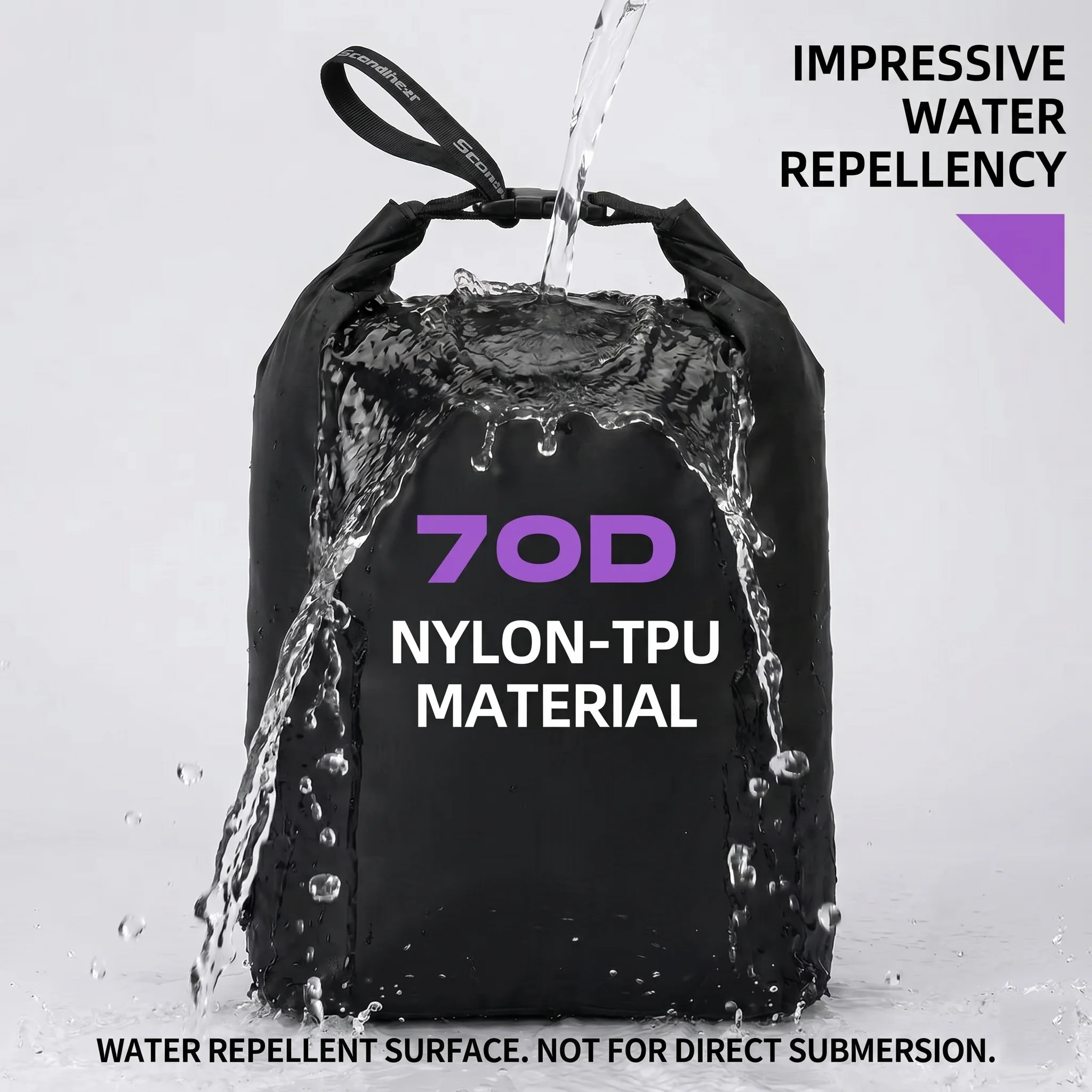 Luggage Vacuum Compression Bag Pump Free Reusable Vacuum Storage Bag 70% Space Save Waterproof Travel Clothes Sealed Packing Bag thumbnail 2