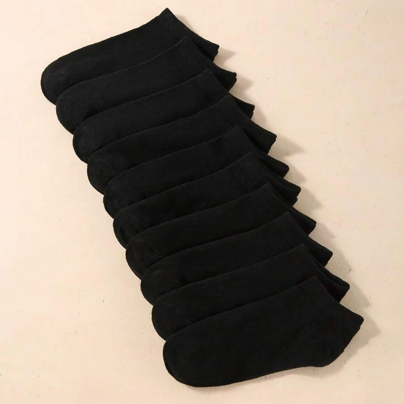 24 Pairs Classic Ankle Socks | Breathable, Solid Color - Comfortable Everyday Socks for Boys and Girls, Hand Wash Only, Breathab thumbnail 5