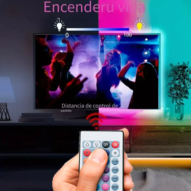 Rgb Controller 12v 4pin Rgb LED Lights Controller Box Receiver Smart Controler 24key Remote RGB Led Controller Color Changing thumbnail 2