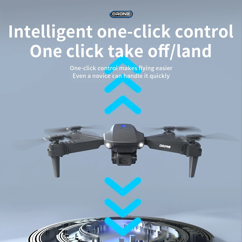 2025 E88 Professional HD 4K RC Drone Wide Angle Camera Foldable Helicopter Quadcopter Aircraft Kid Gift Toys By KBDFA thumbnail 6