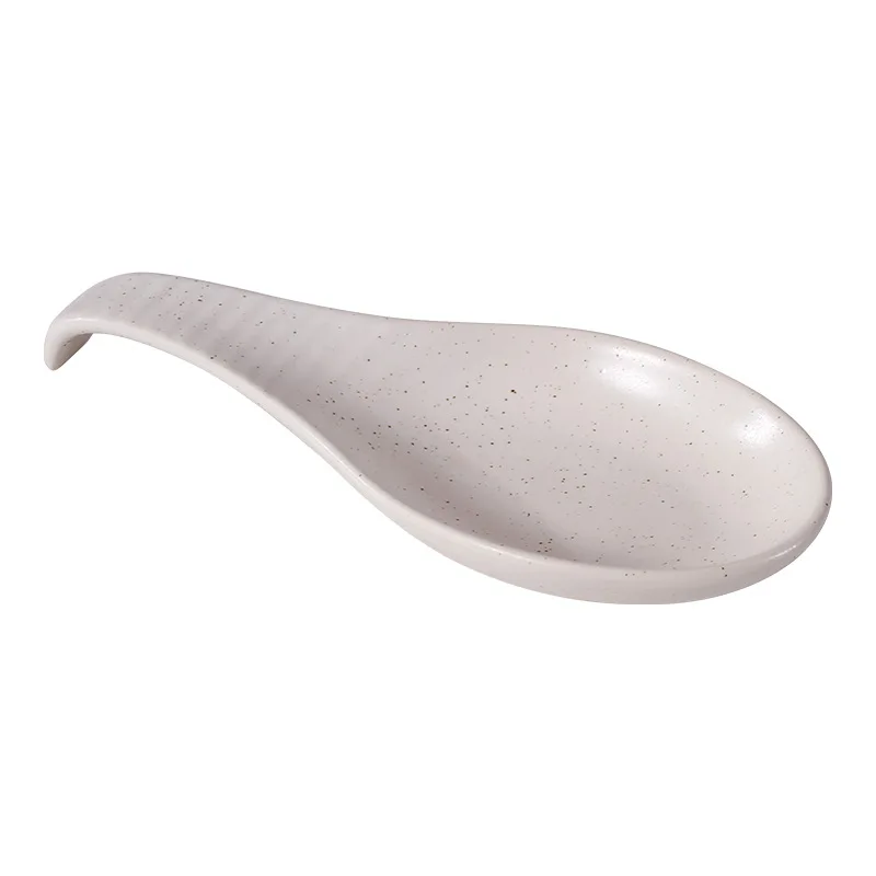 Porcelain Spoon Rest,Ceramic Utensils Holder for Stove Top,Kitchen Counter Cooking Tools Organizer, Spatula Ladle Tongs thumbnail 5