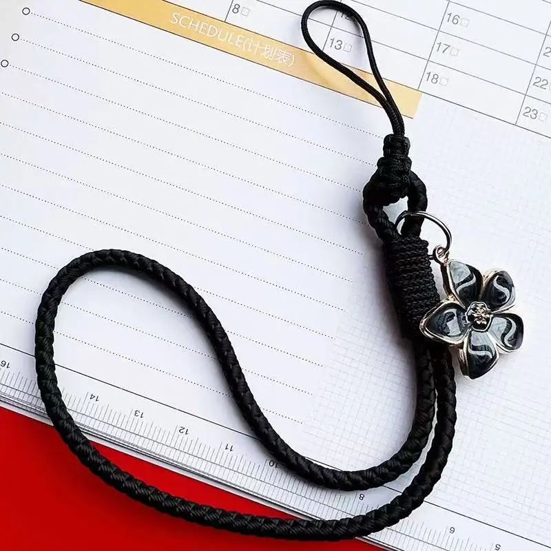 Small Flower Phone Strap Phone Wrist Strap for USB ID Card Keychain for IPhone Huawei Samsung Xiaomi Universal Phone Accessories thumbnail 6