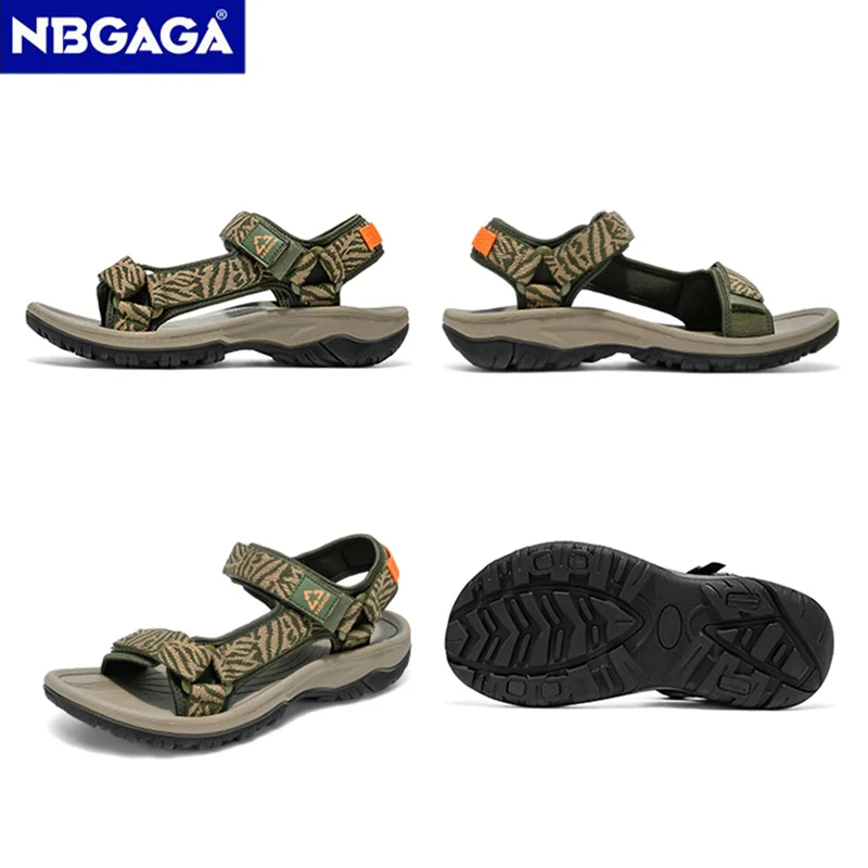 Classic Men's Hiking Sport Sandals Lightweight Leisure Beach Shoes Summer Open-Toe Breathable Travel Walking Sandials thumbnail 6