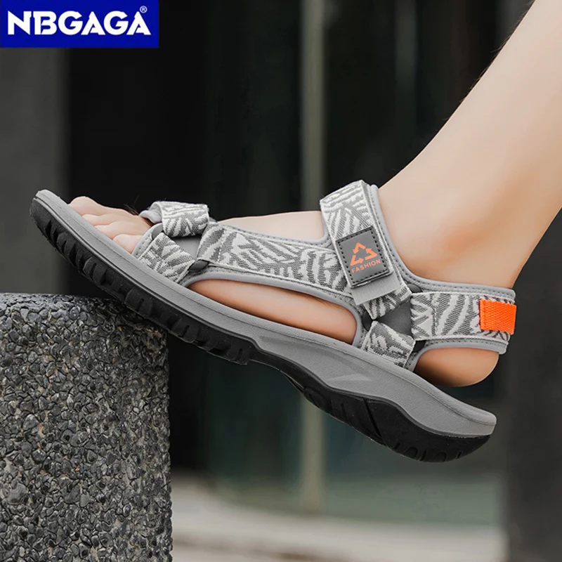 Classic Men's Hiking Sport Sandals Lightweight Leisure Beach Shoes Summer Open-Toe Breathable Travel Walking Sandials thumbnail 3