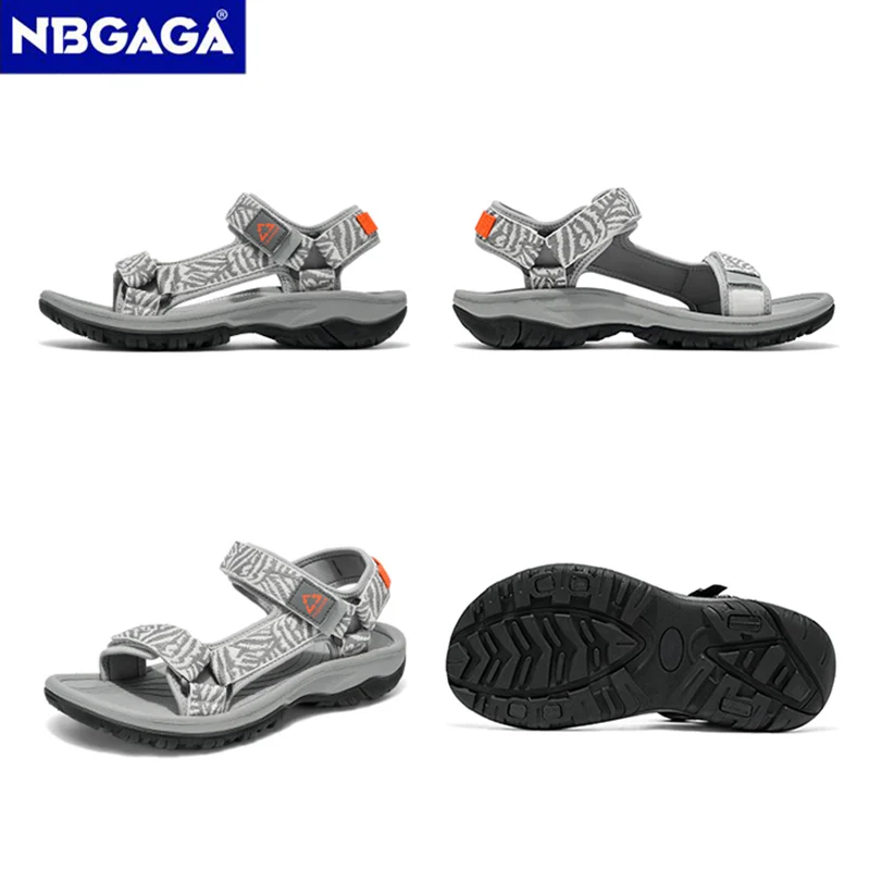 Classic Men's Hiking Sport Sandals Lightweight Leisure Beach Shoes Summer Open-Toe Breathable Travel Walking Sandials thumbnail 4