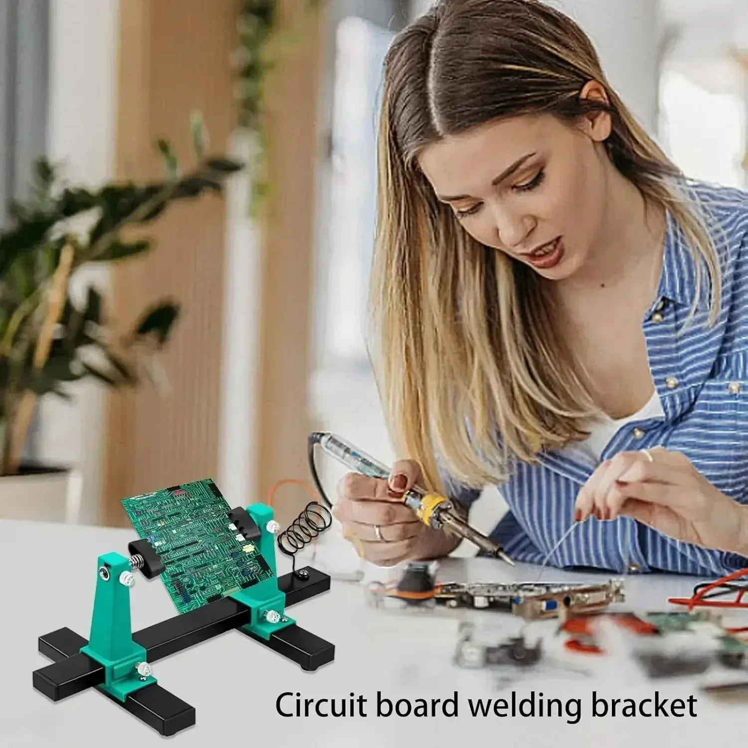 Circuit Board Welding Repairing Disassembly Fixture MotherBoard Holder Clamp Hand Tools Power Tool Accessories thumbnail 6