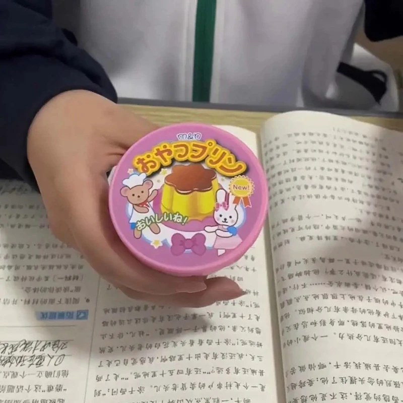 Food Feeding Pudding Feeding Toy Role Play Early Education Strawberry Pudding Toy Simulation Japanese House Toy for Friends thumbnail 5