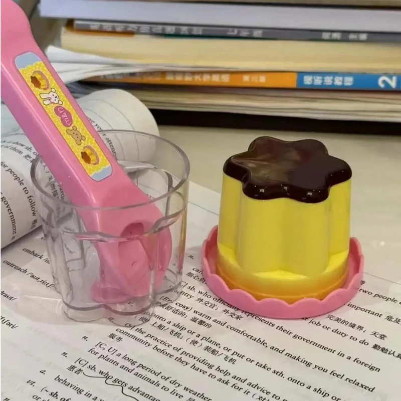 Food Feeding Pudding Feeding Toy Role Play Early Education Strawberry Pudding Toy Simulation Japanese House Toy for Friends thumbnail 2