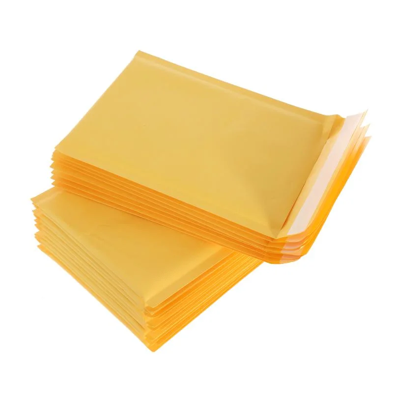 100PCS/Lot Kraft Paper Bubble Envelopes Bags Different Specifications Mailers Padded Shipping Envelope With Bubble Mailing Bag thumbnail 5