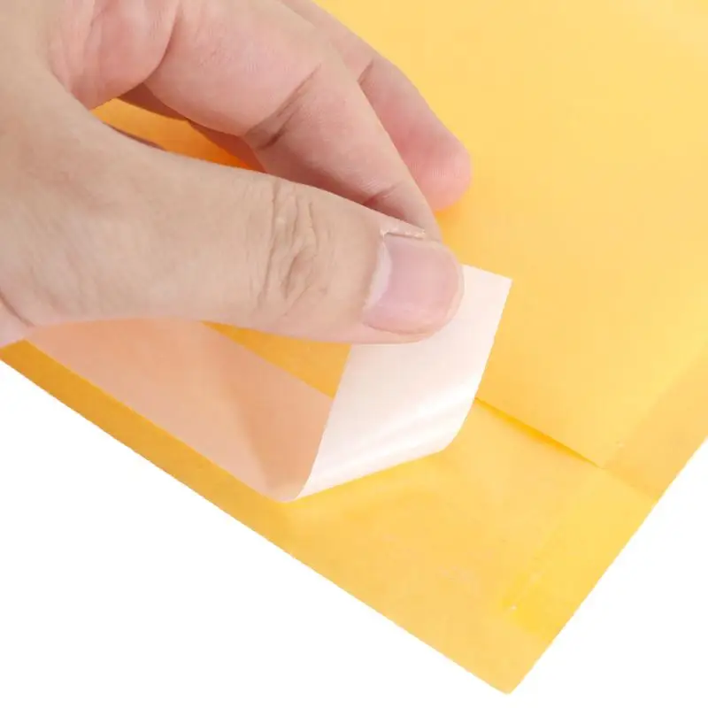 100PCS/Lot Kraft Paper Bubble Envelopes Bags Different Specifications Mailers Padded Shipping Envelope With Bubble Mailing Bag thumbnail 6
