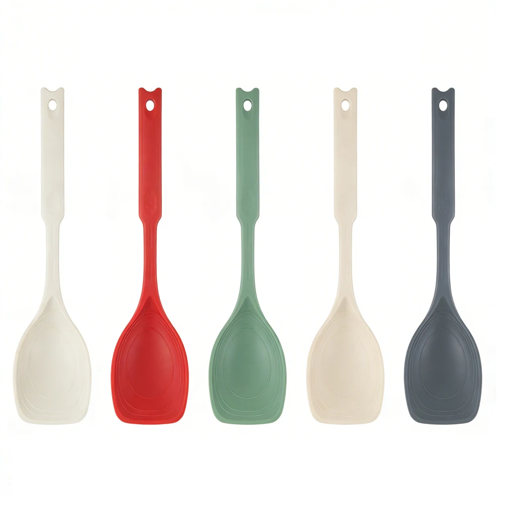 Large Silicone Cooking Spatula Spoon High Temperature Resistant Non-stick Pan Special Cooking Shovel Spoon Kitchen Utensil