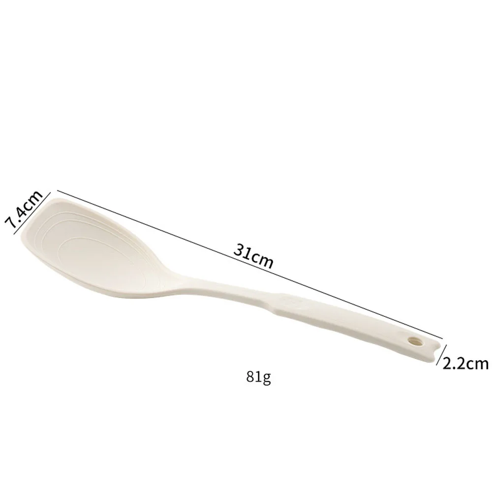 Large Silicone Cooking Spatula Spoon High Temperature Resistant Non-stick Pan Special Cooking Shovel Spoon Kitchen Utensil thumbnail 2