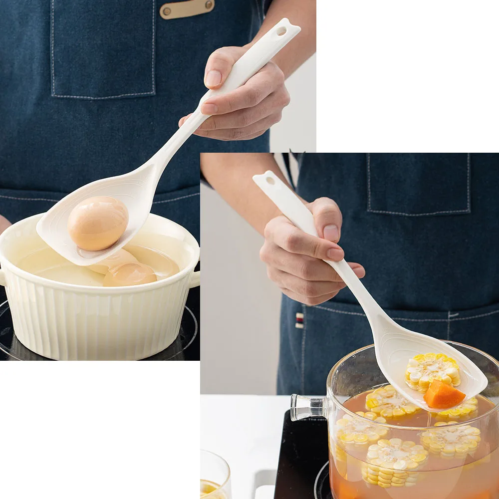 Large Silicone Cooking Spatula Spoon High Temperature Resistant Non-stick Pan Special Cooking Shovel Spoon Kitchen Utensil thumbnail 5