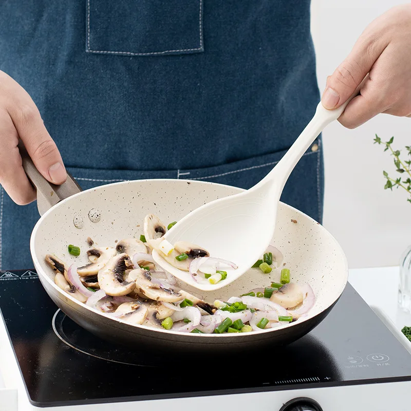 Large Silicone Cooking Spatula Spoon High Temperature Resistant Non-stick Pan Special Cooking Shovel Spoon Kitchen Utensil thumbnail 6