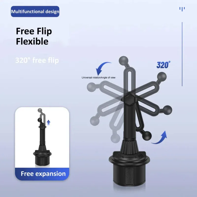 Universal Car Tablet Stand 360 Adjustable Phone Mount thumbnail 6