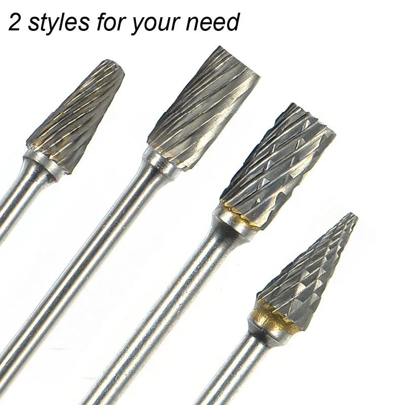 3*6mm Metal Drawing Tungsten cemented carbid Cutter Rotary Tool Burr CNC Engraving Abrasive Tools Metalworking Milling Polishing thumbnail 2
