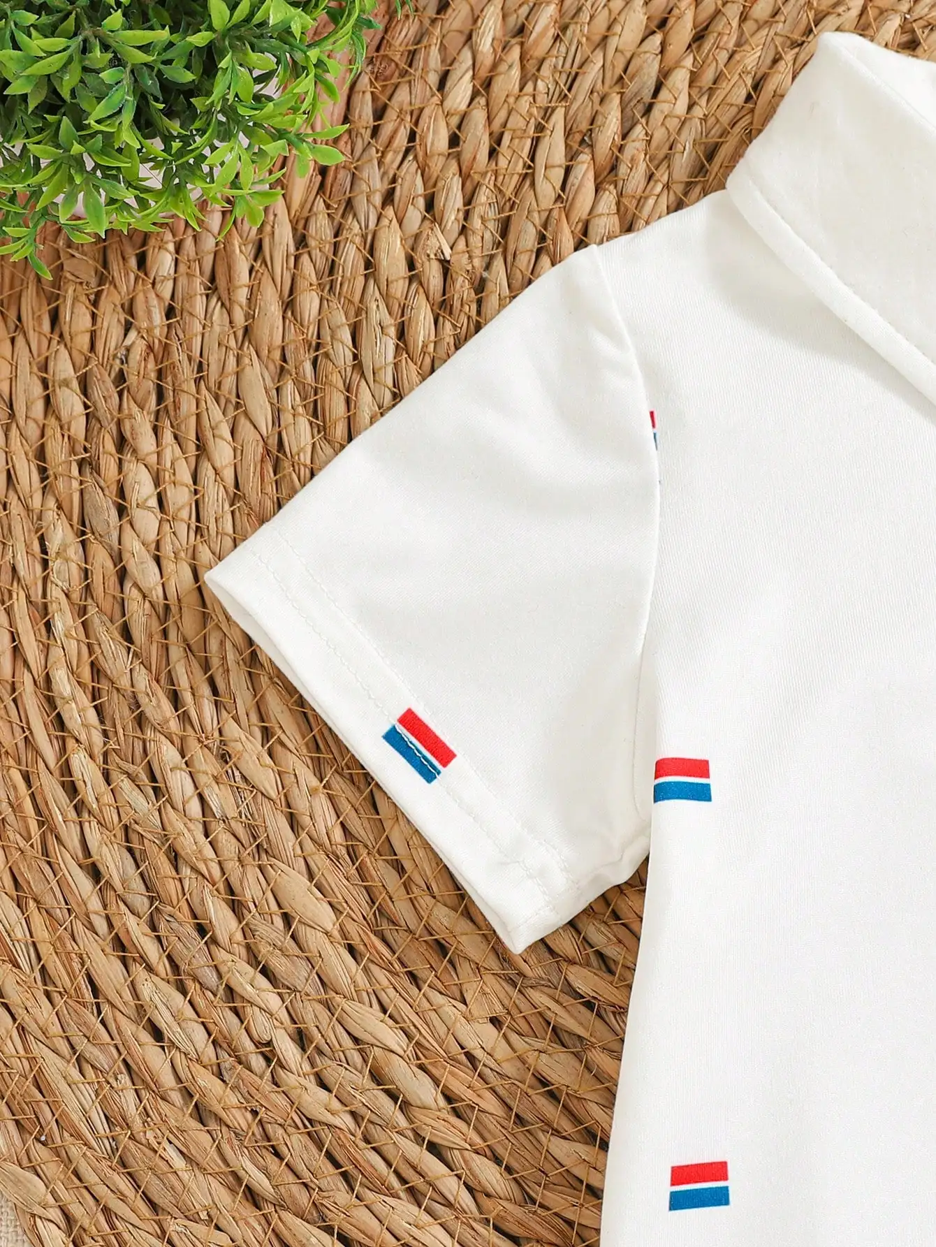 Boys' T-Shirt, Short-Sleeved Summer Children's Polo Shirt Baby T-Shirt Top Korean-Style White Lapel Cool And Trendy thumbnail 4