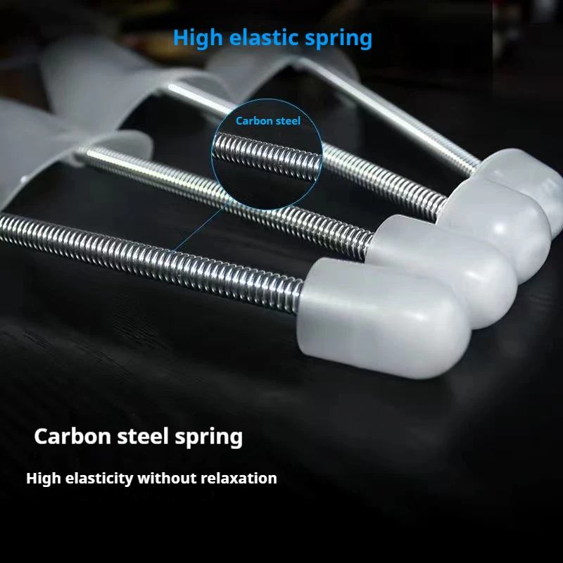 1 Pair Spring Shoe Trees for Men & Women Anti-Deformation Inner Support Shoe Stretcher Shaping Anti-Wrinkle Lasts for New Shoes thumbnail 4