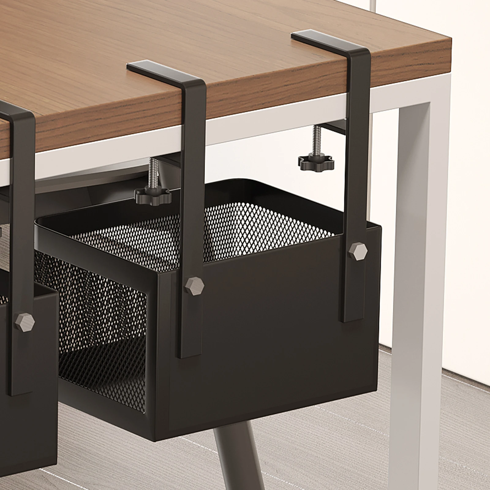 Under-Desk Storage Rack, Stationery Organizer, Gaming Desk, Desk Organizer, Under-Desk Hanging Basket, Box, Workstation Drawer thumbnail 4