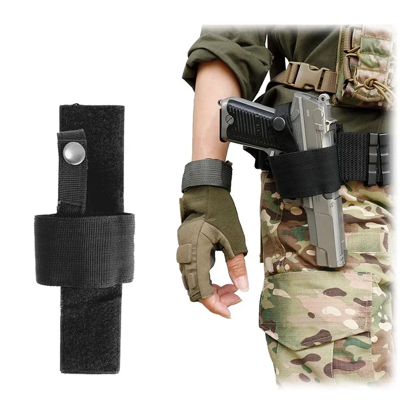 Concealed Carry Gun Holster Compact Double-Ended EDC Pouch Universal Hunting Accessories Handgun Pistol Holder Waist Belt Bag thumbnail 2