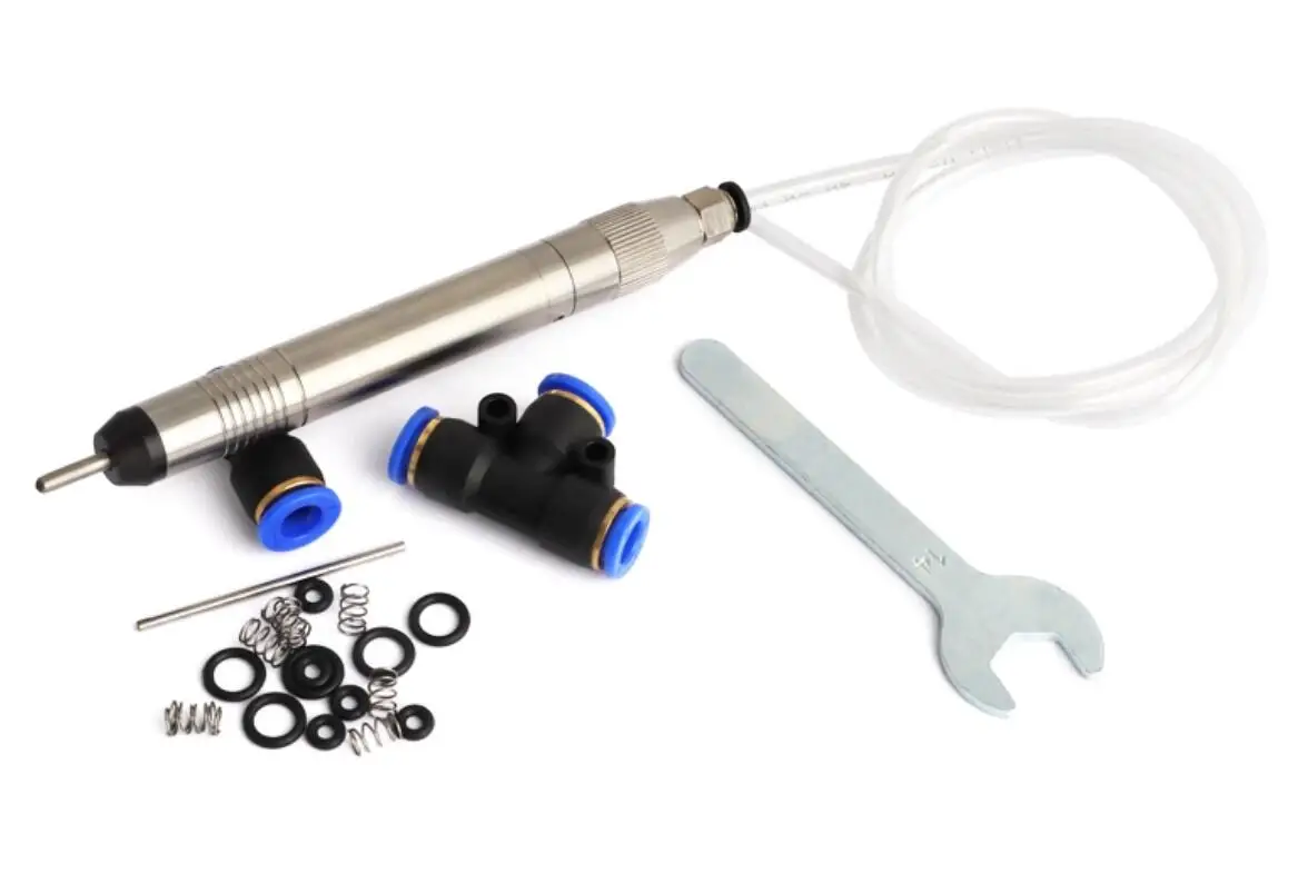 Pneumatic Hammer Handpiece With Accessories, Engraving Tools Diamond Point Jewelry DIY Tools  Air Scribe Engrave Handle thumbnail 6