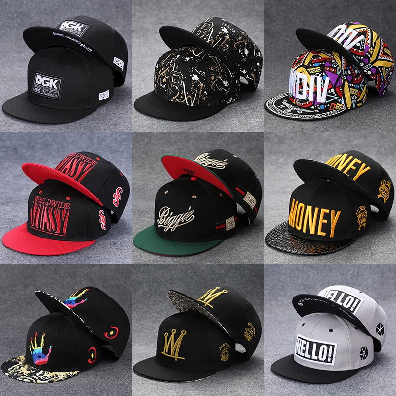 Hat men's big head circumference deep top flat edge hat street trend board hat street dance hat hip-hop hat women's baseball hat thumbnail 2