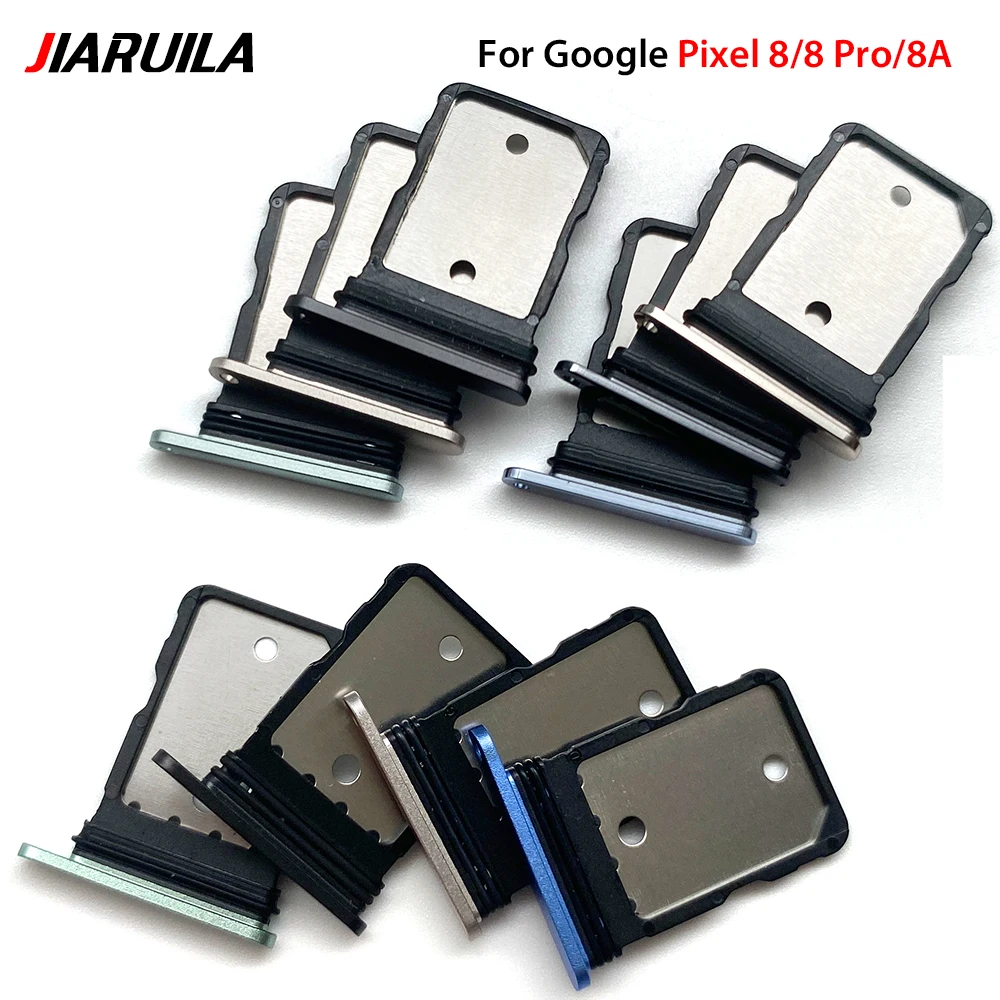 SIM Card Tray Holder For Google Pixel 8 8A 8 Pro Sim Single Card Tray Holder Adapter Chip Drawer Socket Accessories Parts thumbnail 5