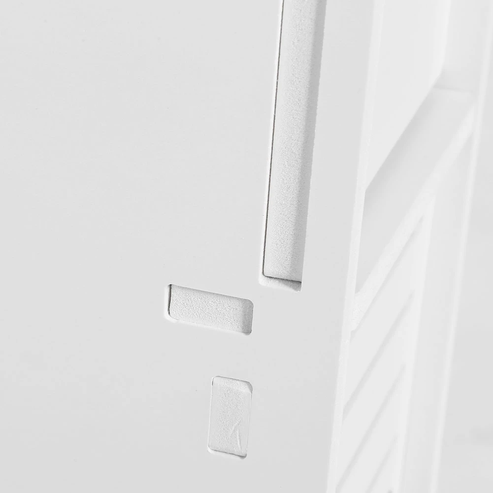 Bathroom Storage Shelf 80x15.5x15CM Bathroom Toilet Furniture Cabinet White Wood Cupboard Shelf Tissue Storage Rack thumbnail 5